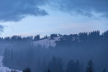 Ski resort in Poland Zakopane. Polana Szymoszkowa © PRO Balance