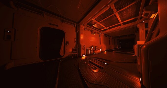 Scene portraying swift loading and urgent repair efforts underway, Depiction of hurried cargo transfer combined with immediate repair tasks in progress