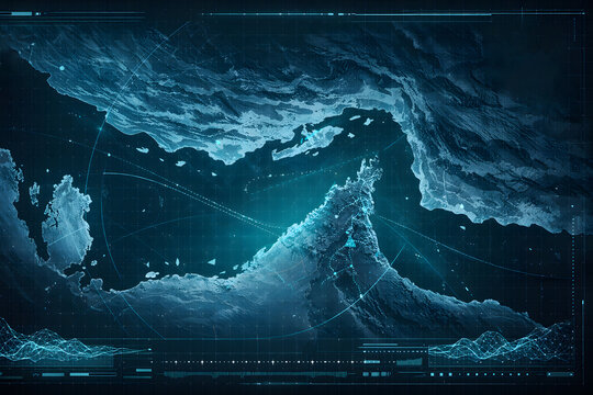 Strait of Hormuz HUD Map