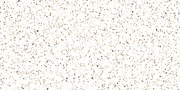 Minimalist brown background with dense fine black speckles, terrazzo flooring texture polished stone, organic grain texture, random noise pattern, soft contrast, clean and modern abstract surface.