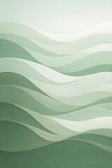 Fototapeta premium The result features dynamic blue and turquoise waves from the first image beautifully
