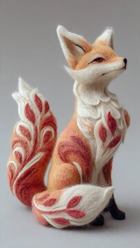 a folkloric kitsune