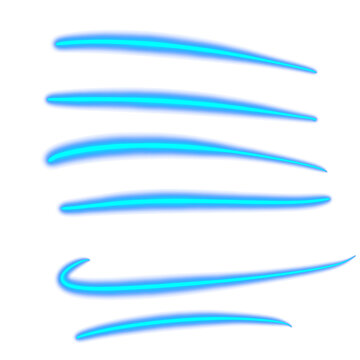 Efectos de L&aacute;ser azul