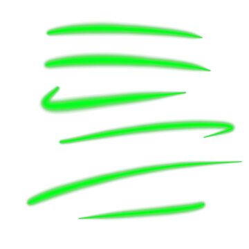 Efectos de L&aacute;ser verde