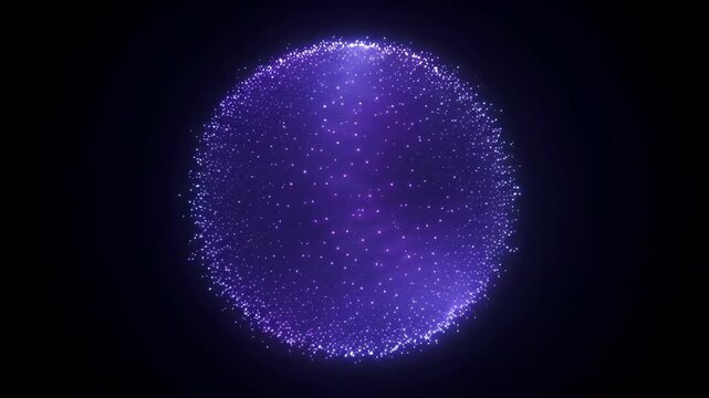 Glowing particle sphere orb energy blue luminous particles abstract field glowing particle sphere orb energy blue luminous particles abstract field vibrant pink particle sphere glowing dark space