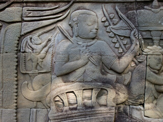Obraz premium stone picture from cambodia
