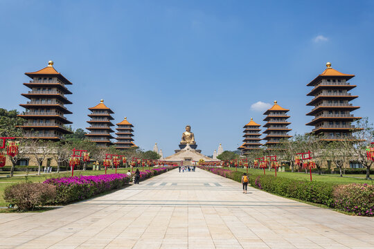 Fo Guang Shan Buddha Museum in Taiwan