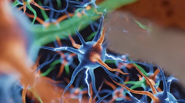 Close-up abstract of textured orange sponge with water droplets and white foam