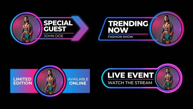 Social Media Lower Thirds