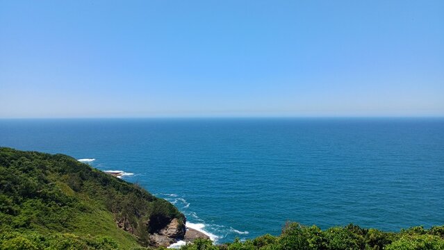 view from the sea