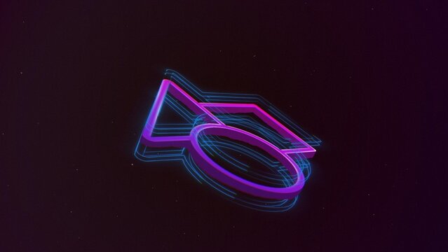 Line 3D Effect Clean Business Logo Reveal