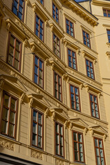 Obraz premium Detail of an apartment building