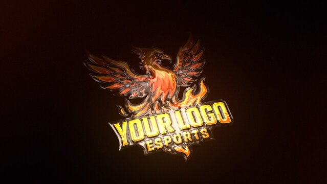 Shiny Plastic Highlight Clean Logo Intro