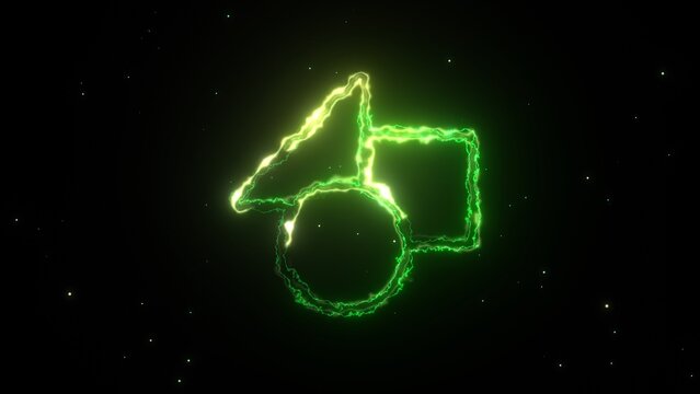 Dynamic High-Voltage Electric Surge Logo