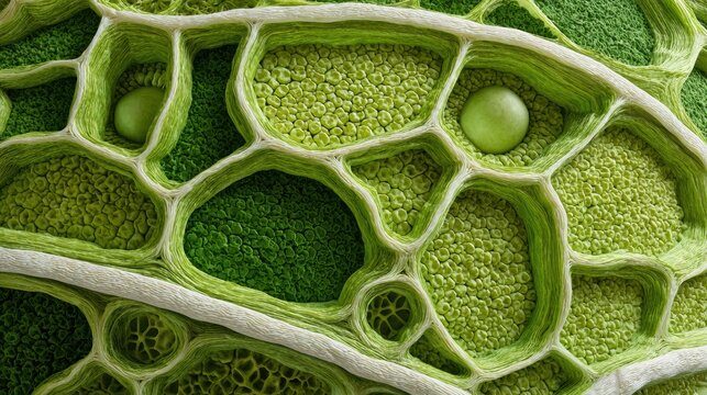 High Fidelity 3D Visualization of Plant Cell Walls and Structures