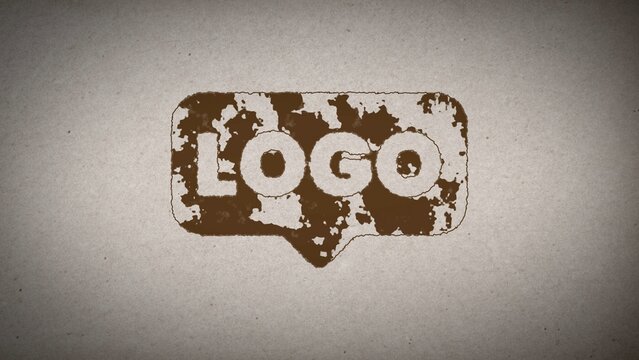 Handwritten Paper Sketch Logo Reveal