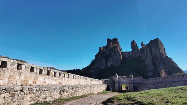 Amazing Autumn view of Belogradchik Rocks, Vidin Region, Bulgaria