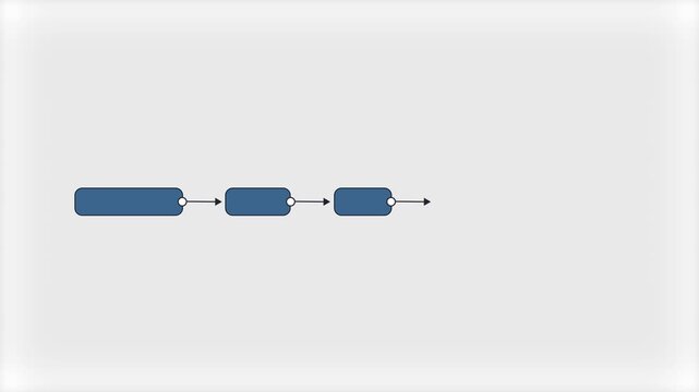 Connection and Network Chain Link Illustration