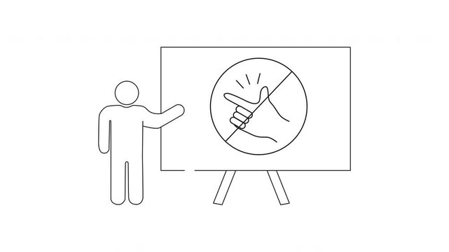 Presentation on Avoiding Pointing Fingers - A Visual Guide.