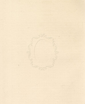 Vintage decorative frame on textured paper background