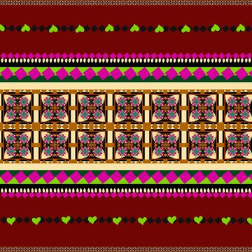 Flower pattern design 