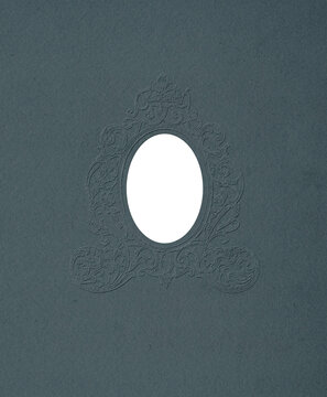 Vintage decorative frame on textured background