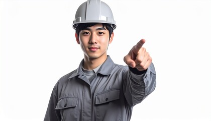 Fototapeta premium 製造業を支える若手工場作業員