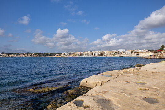 Birzebbuga Town Skyline In Malta