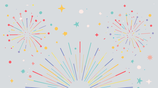 A minimalist composition with a golden star and a pale pink circle against a light grey backdrop. Ideal for branding, presentations, or web design, ev