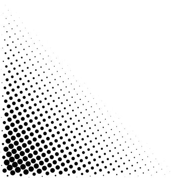 Halftone Dot Corner