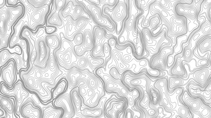 Topography background. Vector banner. Topography map background. Vector geographic contour map. Background of the topographic map. Topographic map lines © Mst
