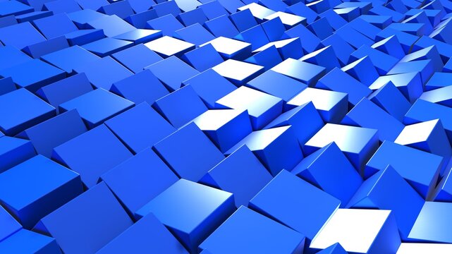 Abstract Dynamic 3D Cubic Grid Pattern

Dynamic 3D geometric cube grid background.
