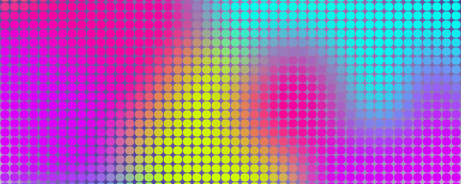 pink purple disco party seamless pattern iridescent sequin