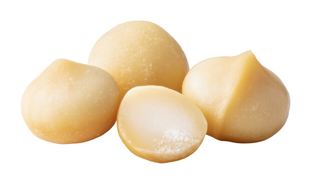 Delicious and healthy shelled macadamia nuts, perfect ingredient for baking and snacks