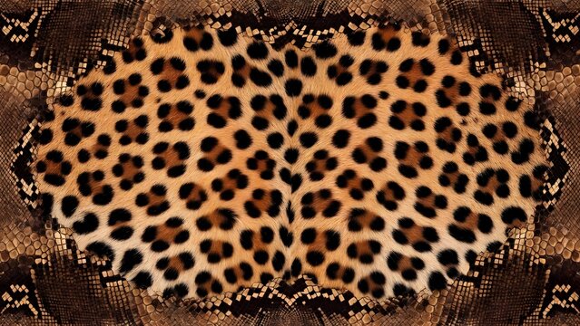 Realistic jaguar fur texture and animal hide pattern. Wildlife photography and nature background. Macro view of spotted feline coat showing intricate hair and skin details.