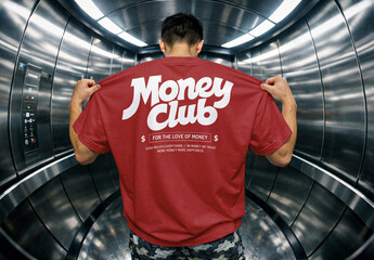 Fish Eye T-Shirt Mockup