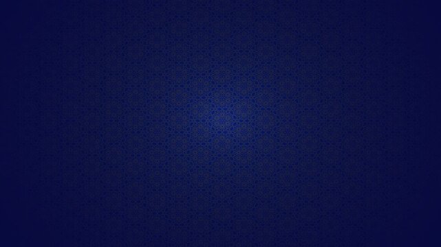 Islamic dark blue animated background, Moroccan, Arabic, Indian, ottoman motifs 2.