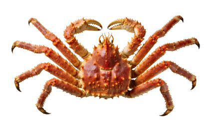 Succulent Alaskan red king crab with thorny shell, a prized delicacy ready for dinner © Pablo