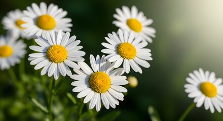 Obraz premium Easter daisies in bloom spring flowers symbolizing renewal and joy easter decorations and holiday cheer