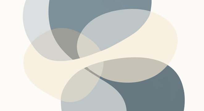 High quality 4k hd professional commercial stock image of abstract shapes forming a marketing background template with gray and beige colors