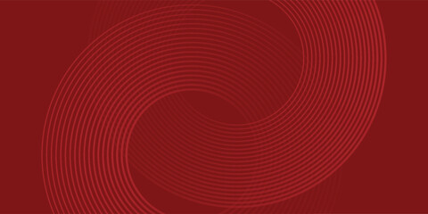 Obraz premium Red maroon background with 3D modern wave curve abstract presentation background. Luxury paper cut background. 3d vector illustration for decoration, banner, flyer, business card design, and much more