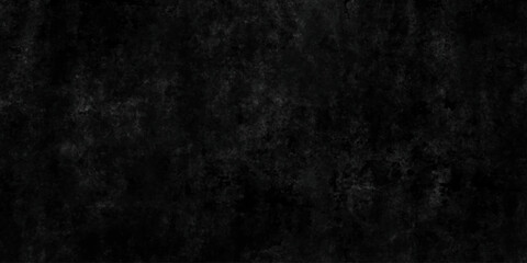Fototapeta premium Dark black grunge stone concrete cement wall in retro concept background. dust overlay texture. black paper texture. black background backdrop studio, cement concrete wall texture. blackboard texture.