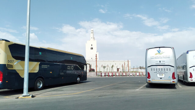 Umrah pilgrim bus