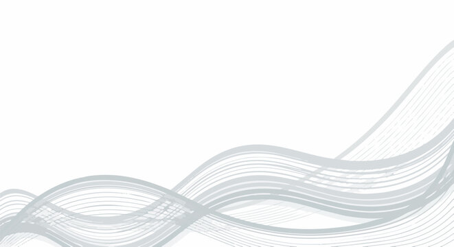 Virtual reality technology concept illustration of futuristic digital waves