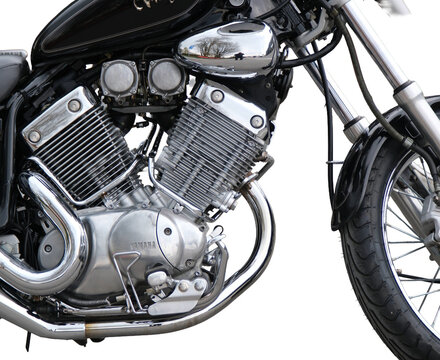 Luftgek&uuml;hlter Zweizylinder Motorrad V-Motor Yamaha Virago XV 535, Oberglatt 23 M&auml;rz 2026