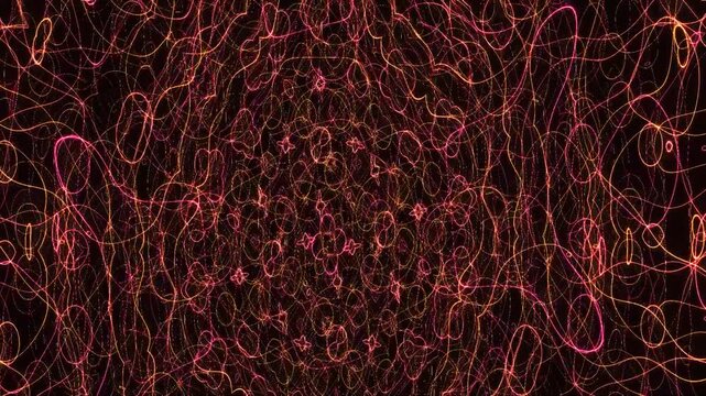 Neuron Network Connections Animation.