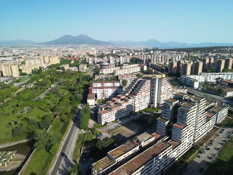 Scampia, secondigliano, piscinola, naples, italy