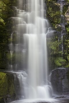 Mc Leans Waterfall, The Catlins, Otago Region, Southland, New Zealand