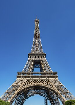 Eiffel Tower, Tour Eiffel, Champ de Mars, Paris, &Icirc;le-de-France, France
