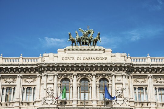 Court of Cassation, Supreme Court of Cassation, Palazzo di Giustizia or Palace of Justice, Rome, Lazio, Italy